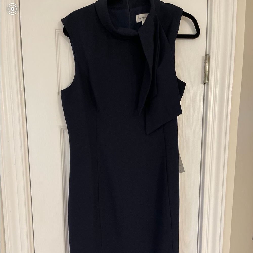 NWT Nordstrom Harper Rose navy crepe dress. Fitted NWT 16. Wedding Guest, Date